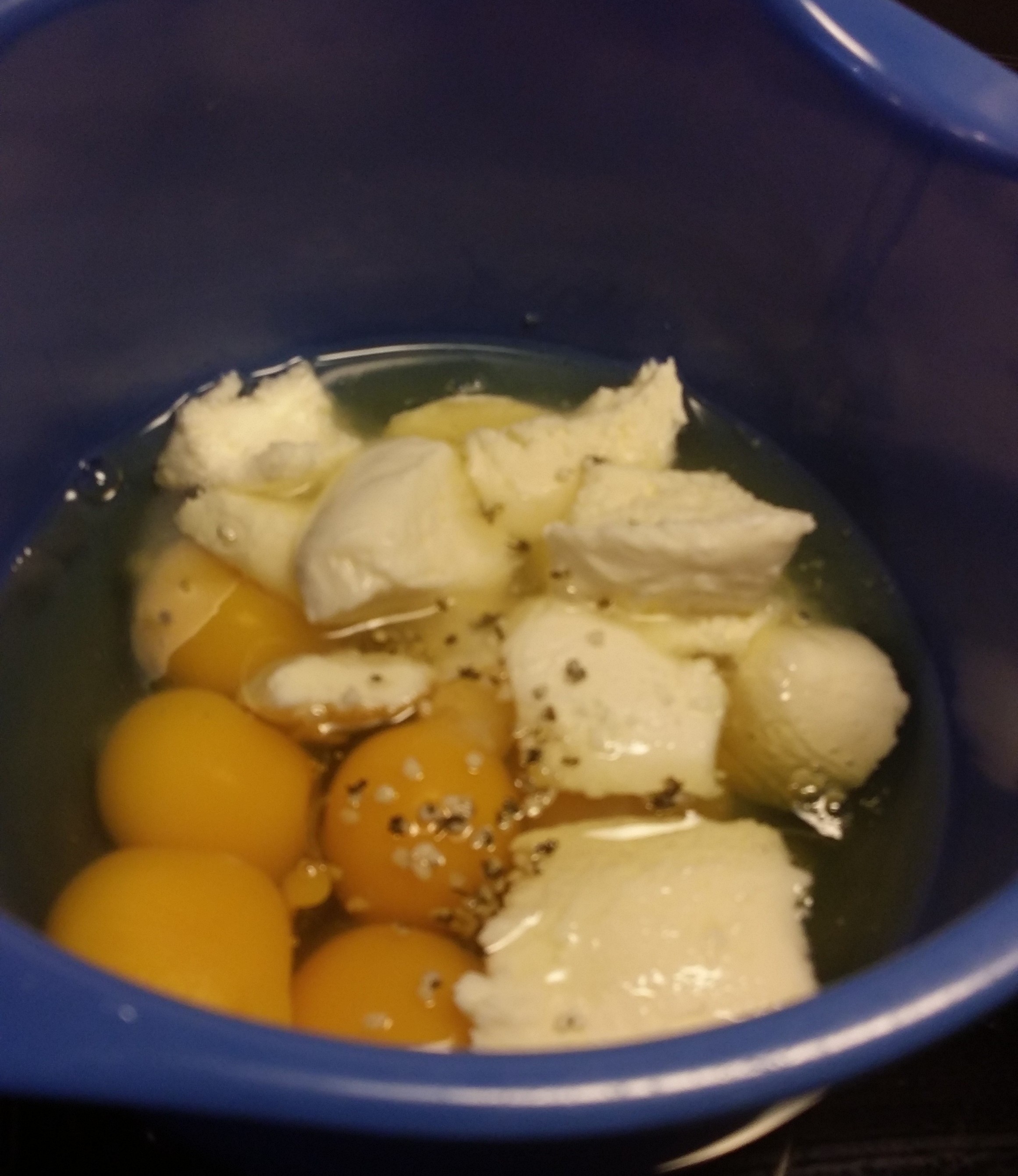scrambled eggs